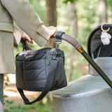 Sac de poussette matelassé | Noir