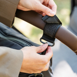 Sac de poussette matelassé | Noir