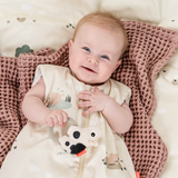 Hochet avec anneau de dentition | Dotti - Sable