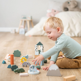 Bloc de construction lot de 34 | Deer friends - multicolore