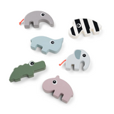 Bloc de construction lot de 34 | Deer friends - multicolore