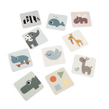 Cartes aux motifs contrastés lot de 10 | Deer friends