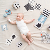 Cartes aux motifs contrastés lot de 10 | Deer friends