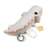 Peluche d'activités | Croco - sable