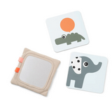 Support avec cartes de motifs contrastés | Deer friends