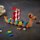 Plus plus | Tube Navire viking 100 pièces