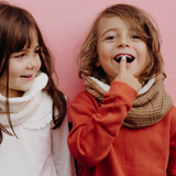 Snood | Gaze rayures fines