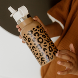 Gourde inox | Léopard marron