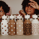 Gourde inox | Léopard marron