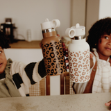 Gourde inox | Léopard marron