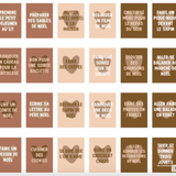 Calendrier de l'avent | Écru