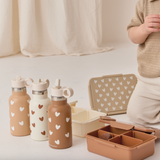 Boîte à goûter | Coeurs crème