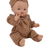 Tenue de poupée | Combi rayures