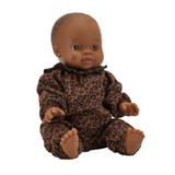 Tenue de poupée | Combi léopard