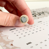 Affiche "Mon coeur fait boum"| Fleurs