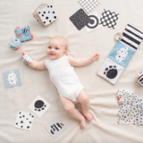 Cartes d'éveil contrastées