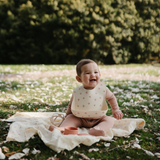 Bavoir en silicone | Noeuds