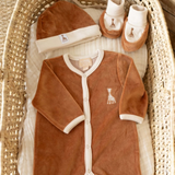 Bonnet de naissance | Sophie la girafe Camel