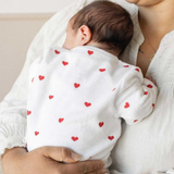 Pyjama | Coeurs rouge