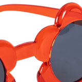 Lunettes de soleil | Fleurs rouges