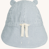 Chapeau | Rayures bleues