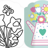 Je colorie sans dépasser | Pâques