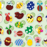 Boîte de gommettes | Pâques