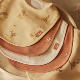 Lot de 5 bavoirs | Kangourou