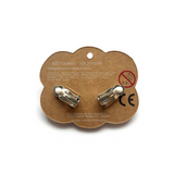 Boucles d'oreilles à clip | Fleurs jaunes