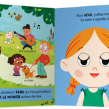 Livre anim'agier | Les 5 sens