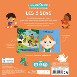 Livre anim'agier | Les 5 sens