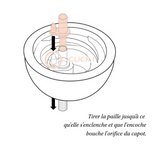 Tasse à paille lestée | Graou Pink