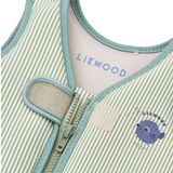 Gilet de flottaison | Rayures vert