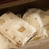 Langes gaze de coton | 115cm | Miffy Family Farm