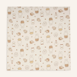 Langes gaze de coton | 70cm | Miffy Family Farm