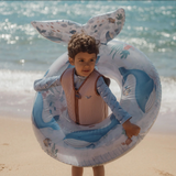 Gilet de flottaison | Rayures marron