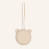 Range tétine | Ourson Ecru