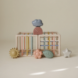 Boîte à formes & élastiques