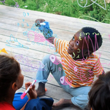 5 crayons de cire lavables