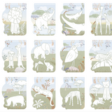 Cahier de coloriage Safari Friends | Lion