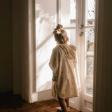 Poncho | Blush Dots