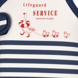 Gilet de flottaison | Rayures bleues