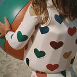 Gilet de flottaison | Coeurs colorés