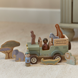 Voiture de safari en bois
