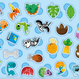 Boîte de gommettes | Dinosaures