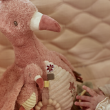 Peluche d'activités | Flamant rose