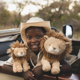 Peluche lion 25cm | Safari Friends