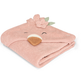 Cape de bain | Flamant rose