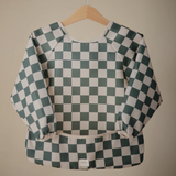 Bavoir à manches | Damier