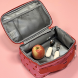 Lunch bag | Coeurs rouge